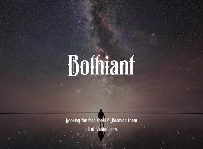 Bolhiant Font