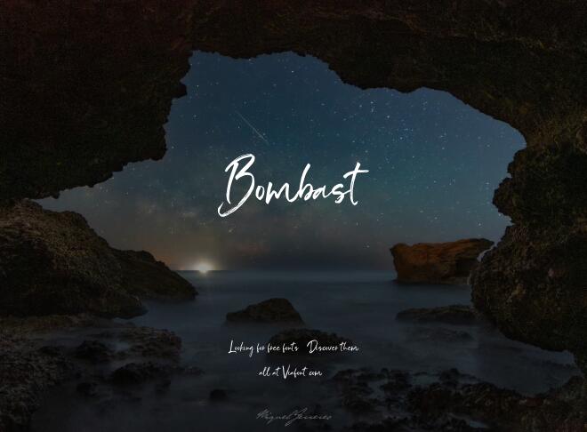 Bombast Font
