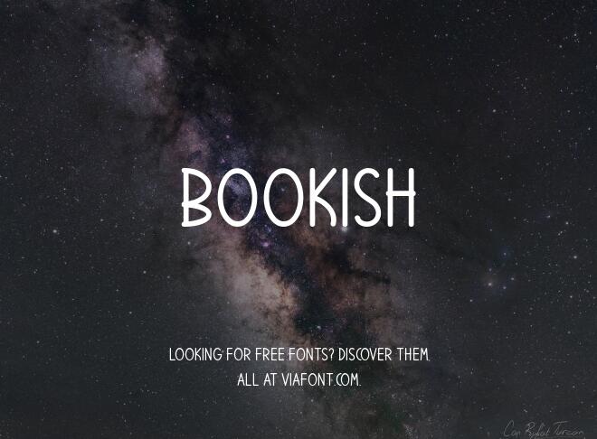 Bookish Font