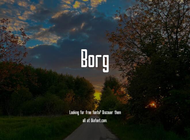 Borg Font