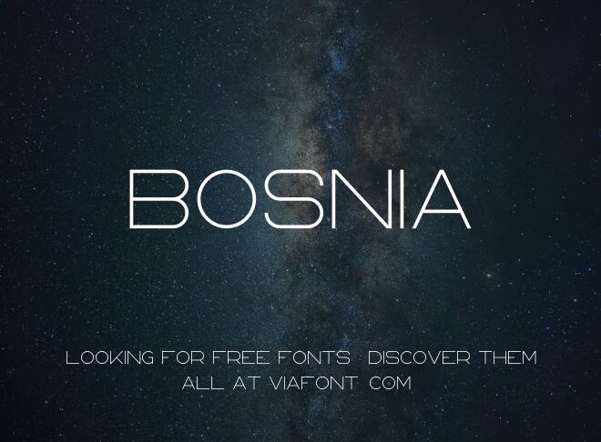 Bosnia Font