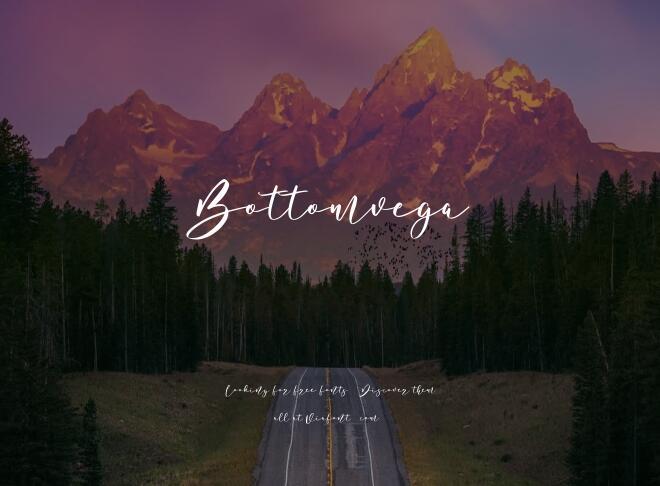 Bottomvega Font