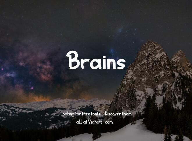 Brains Font
