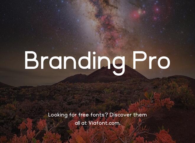 Branding Pro Font