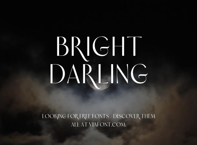 Bright Darling Font