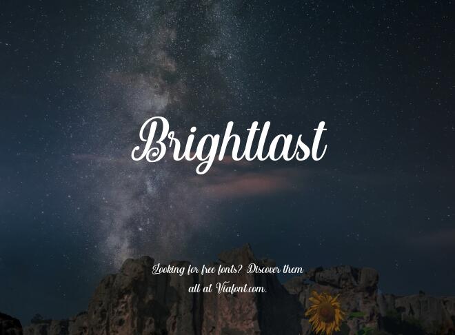 Brightlast Font