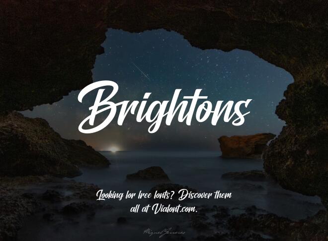 Brightons Font