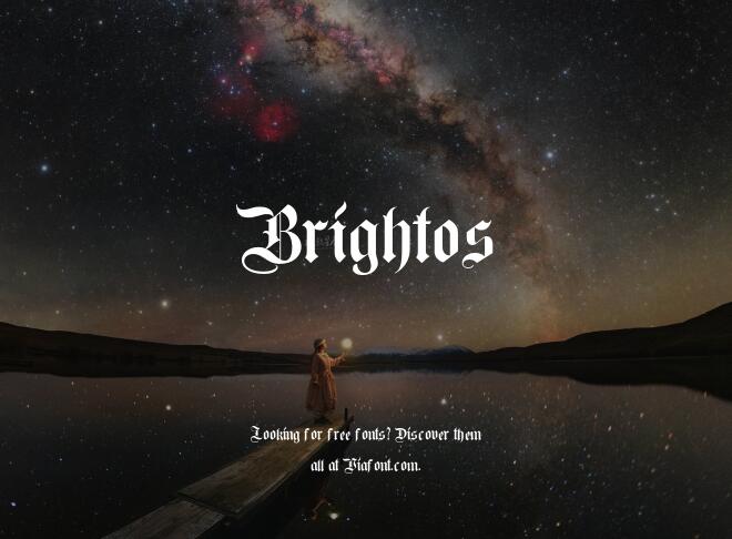 Brightos Font