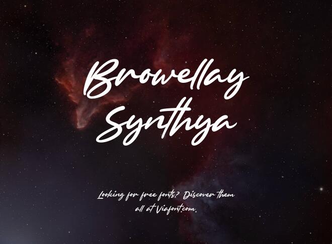 Browellay Synthya Font