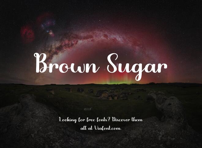 Brown Sugar Font