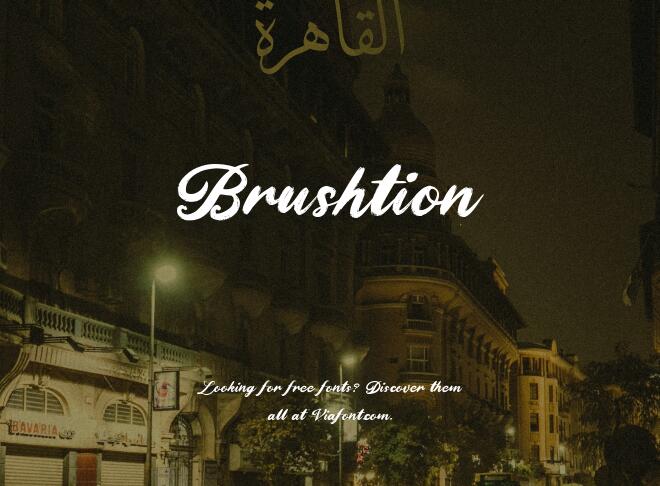 Brushtion Font