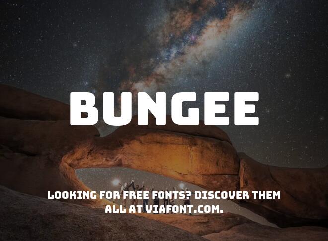Bungee Font