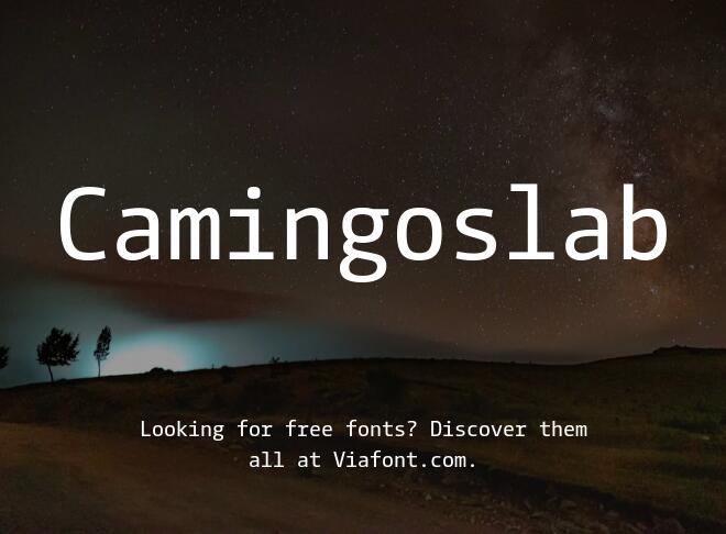 Camingoslab Font