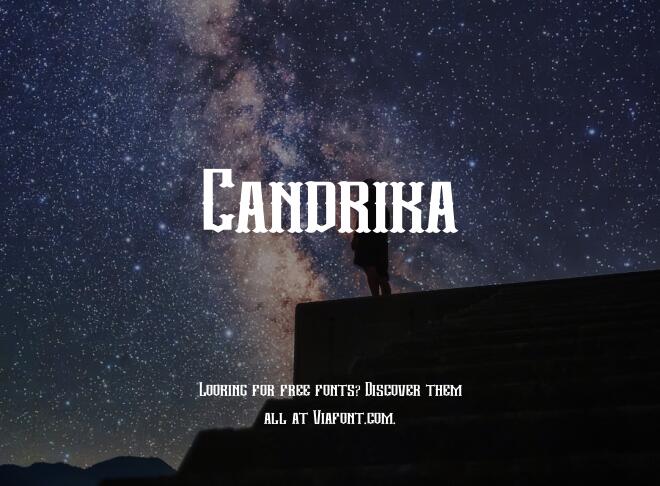 Candrika Font