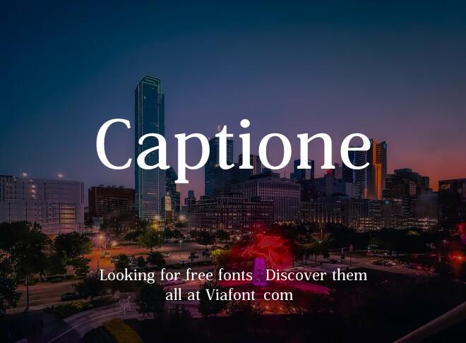 Captione Font