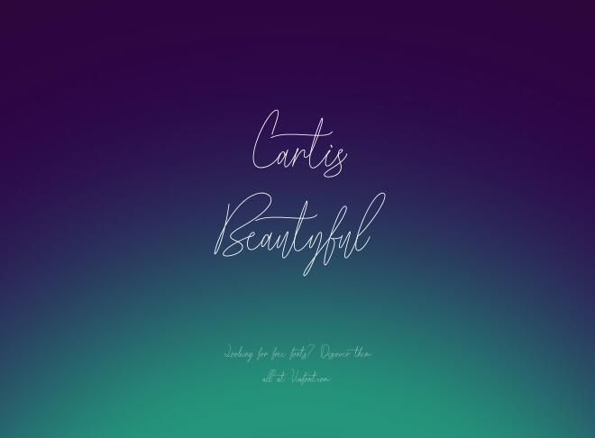 Cartis Beautyful Font