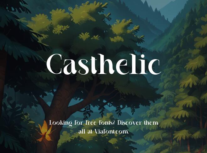 Casthelic Font