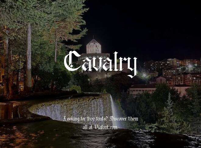 Cavalry Font