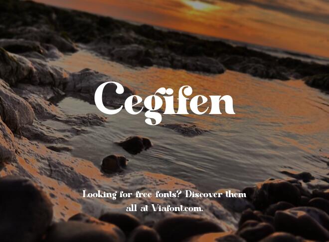 Cegifen Font