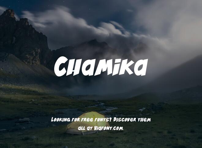 Chamika Font