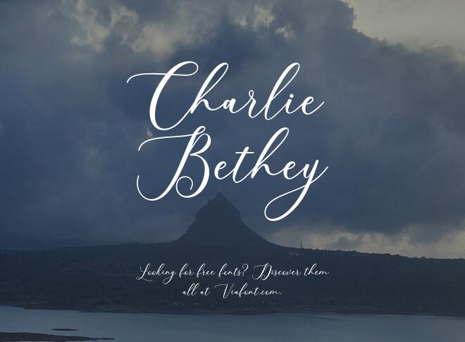 Charlie Bethey Font