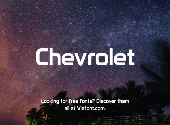 Chevrolet Font