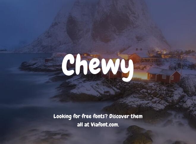 Chewy Font