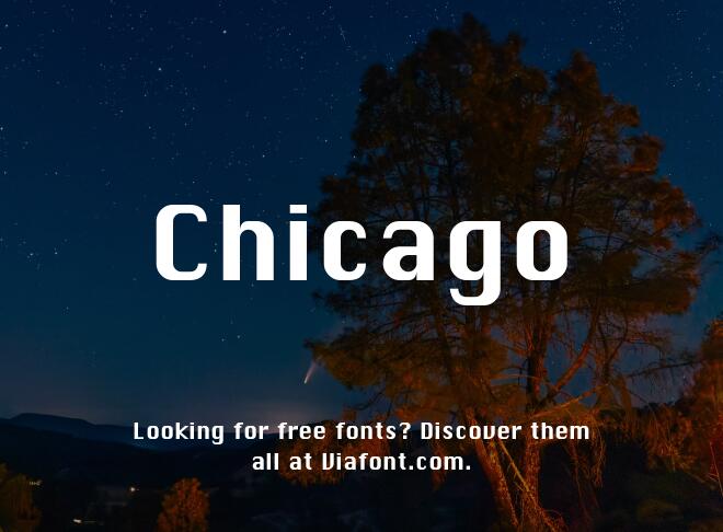 Chicago Font