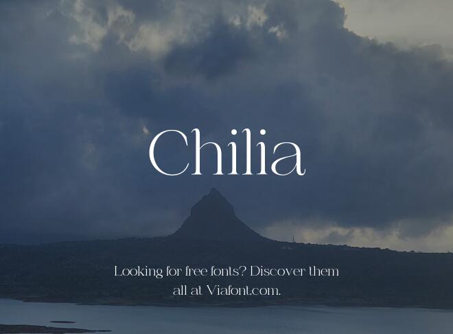 Chilia Font