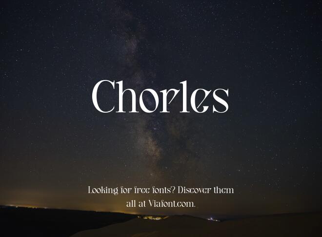 Chorles Font
