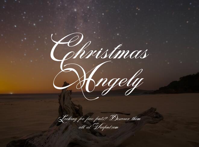 Christmas Angely Font