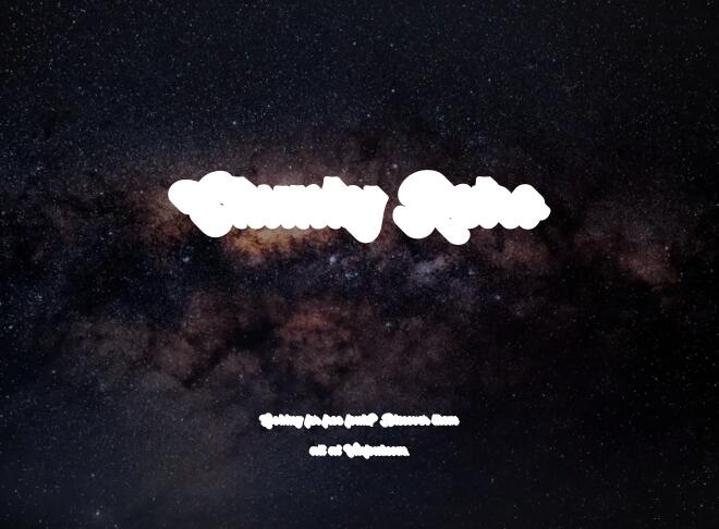 Chunky Retro Font