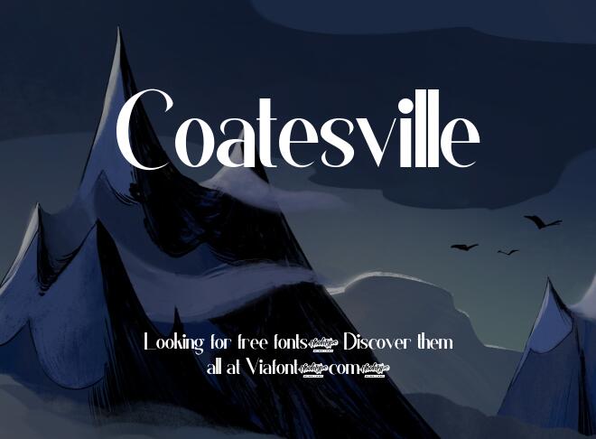 Coatesville Font