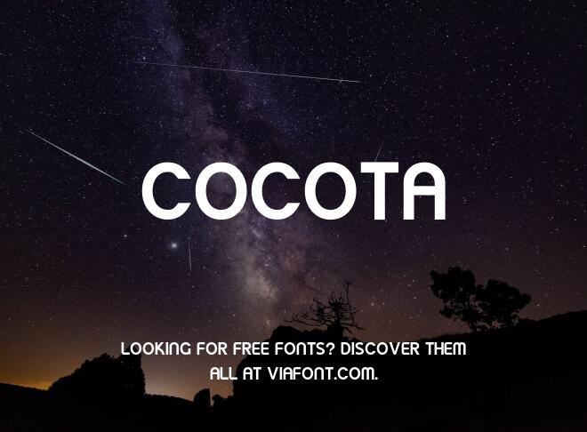 Cocota Font