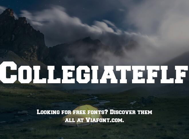 Collegiateflf Font