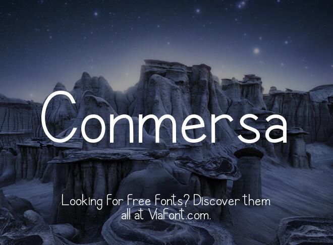 Conmersa Font