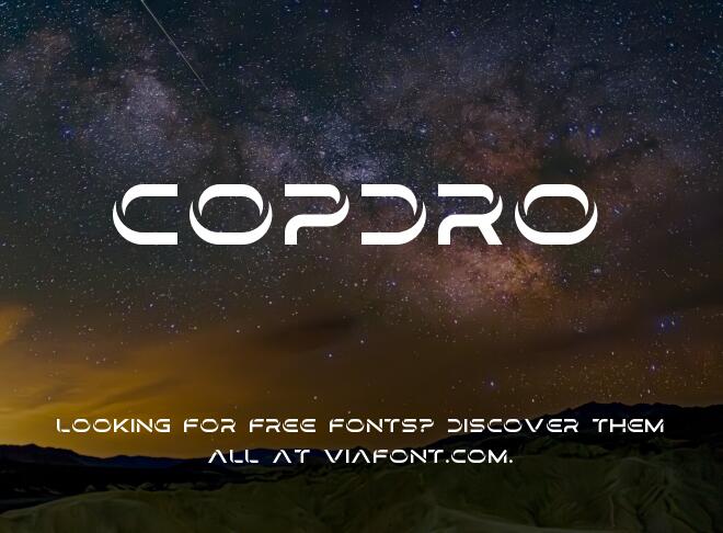 Copdro Font
