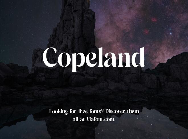 Copeland Font
