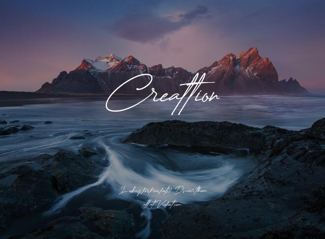 Creattion Font