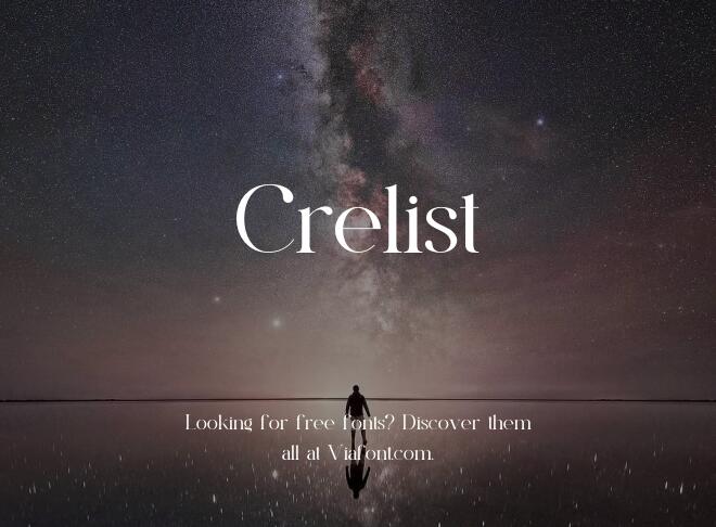 Crelist Font
