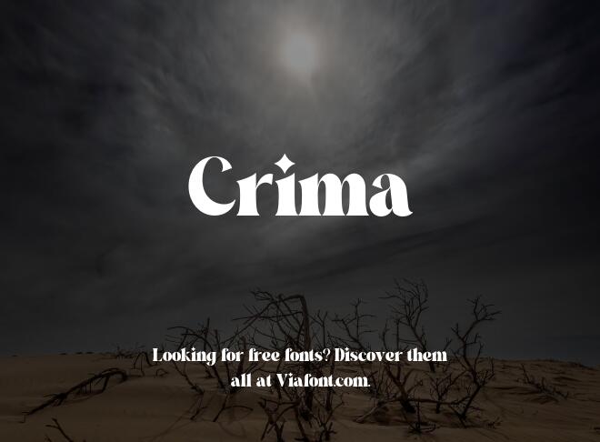 Crima Font