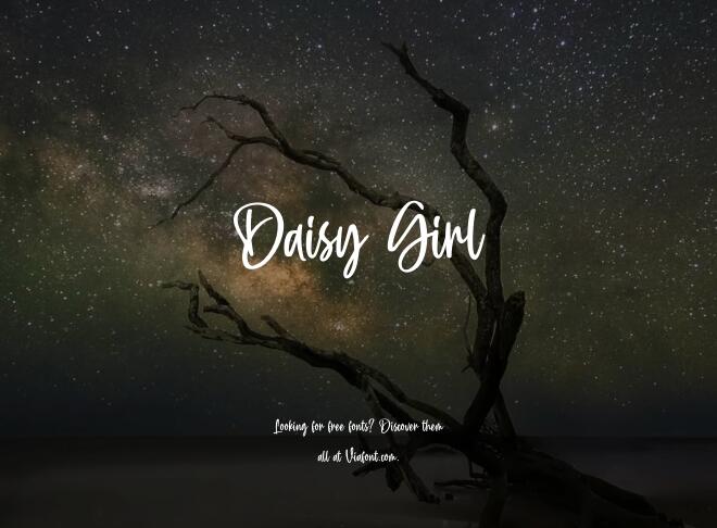 Daisy Girl Font