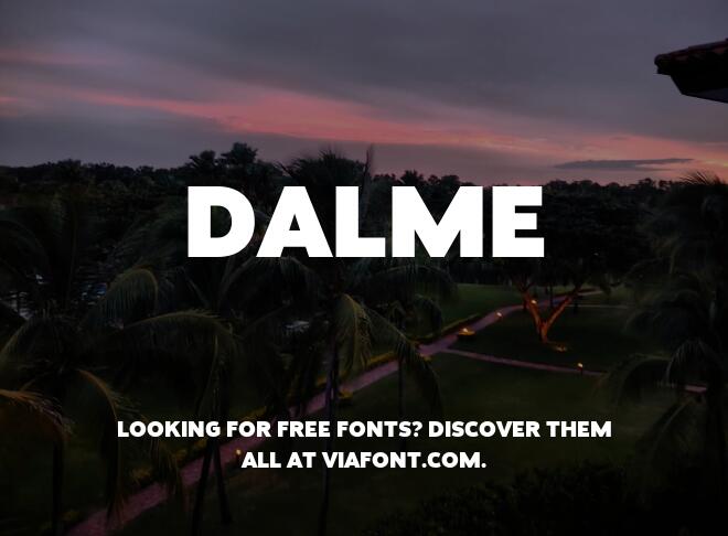 Dalme Font