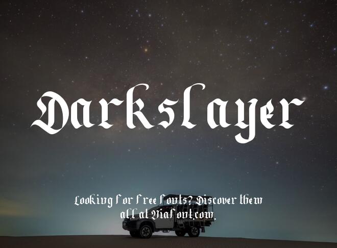 Darkslayer Font