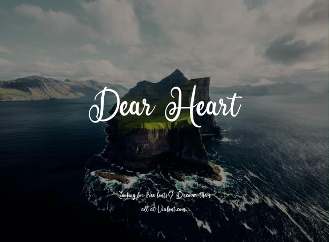 Dear Heart Font