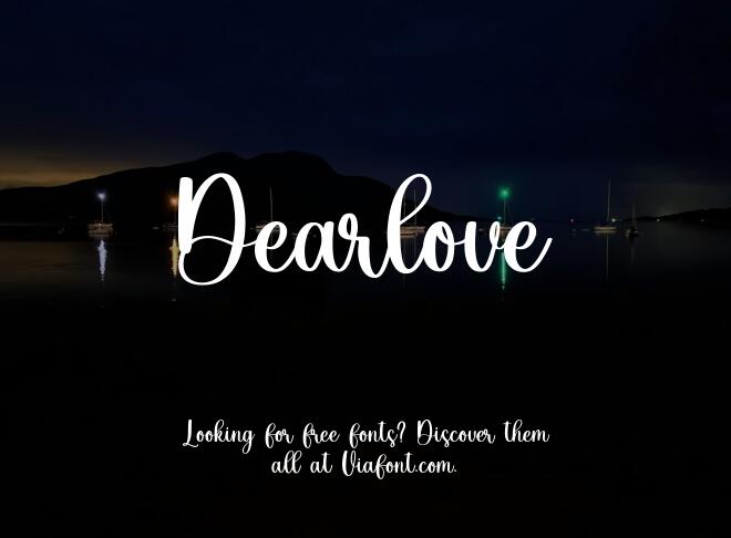 Dearlove Font