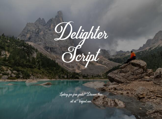 Delighter Script Font
