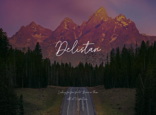 Delistan Font