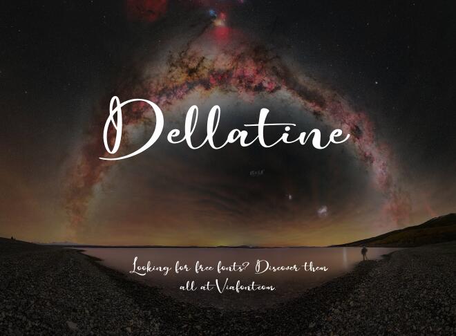 Dellatine Font