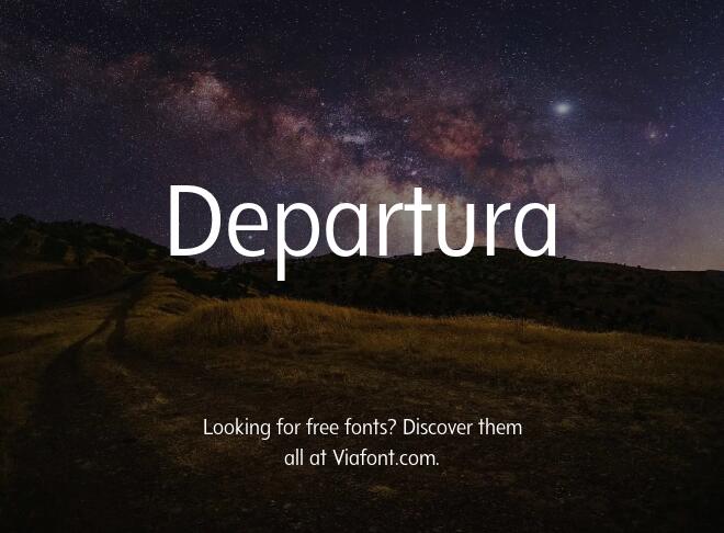 Departura Font